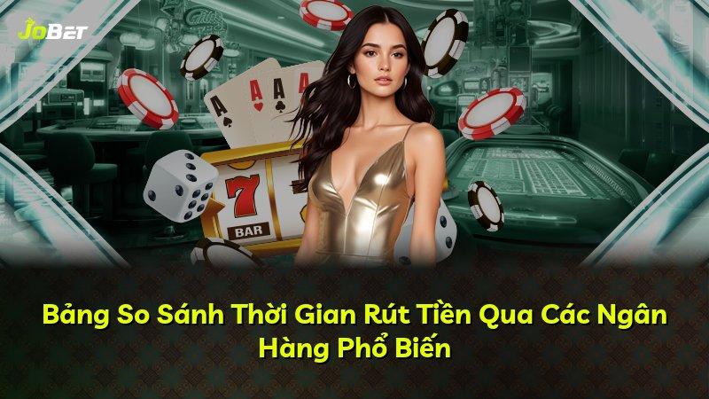 Bảng So Sánh Thời Gian Rút Tiền Qua Các Ngân Hàng Phổ Biến