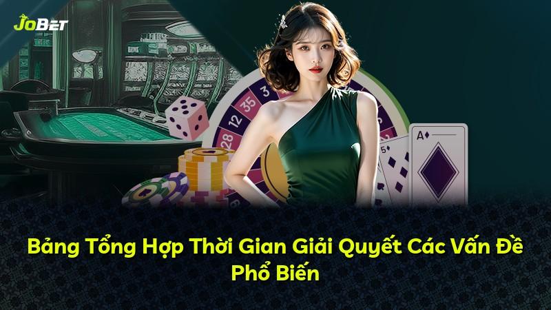 Bảng Tổng Hợp Thời Gian Giải Quyết Các Vấn Đề Phổ Biến