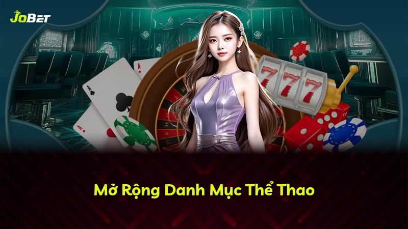 Mở Rộng Danh Mục Thể Thao