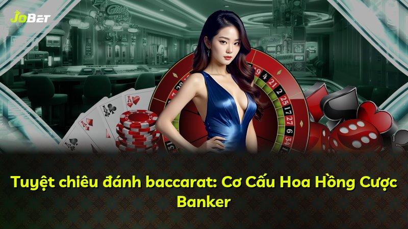 Tuyệt chiêu đánh baccarat: Cơ Cấu Hoa Hồng Cược Banker